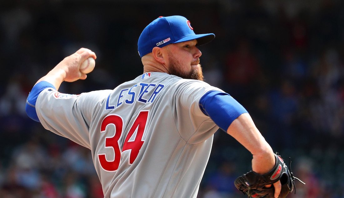Chicago Cubs Jon Lester