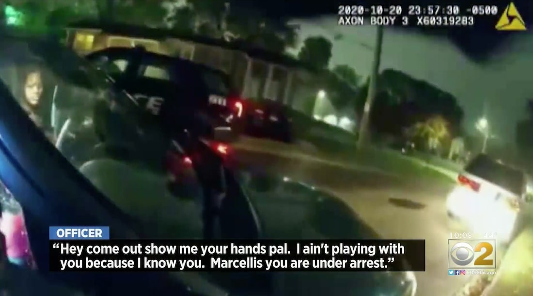 Waukegan policja strzelanina kamera