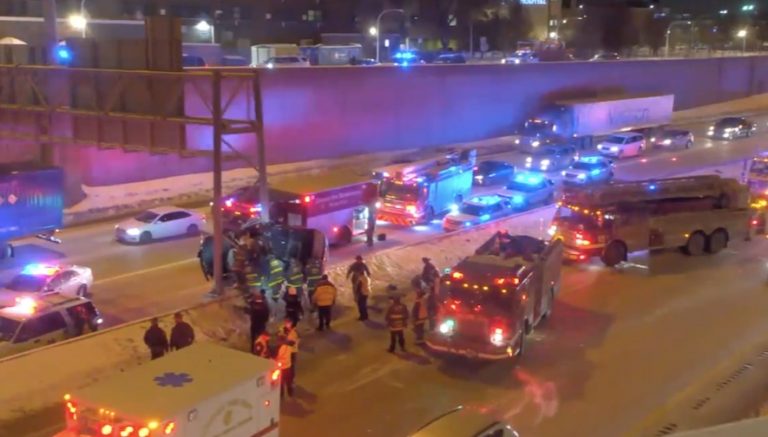 Chicago wypadek Dan Ryan